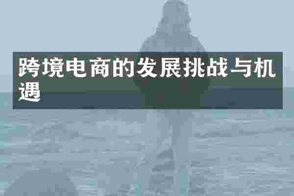 跨境电商的发展挑战与机遇