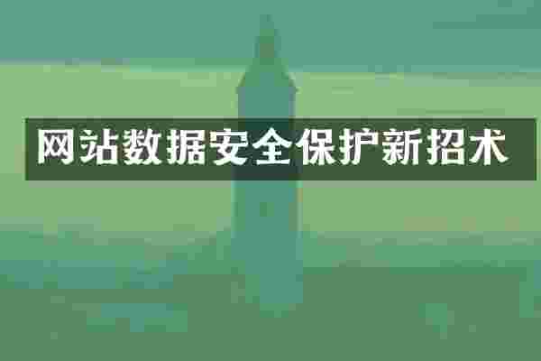 网站数据安全保护新招术